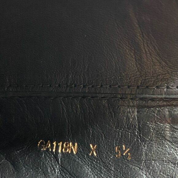 NIB Good American Women’s Black Scuba Neoprene Kickstand Heel Boots - Size 5.5 - Picture 12 of 13